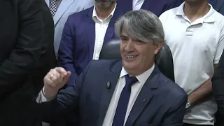Watch the full press conference with Votorantim Mayor Rogério Pécora