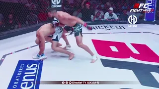 🥊 شاهدوا الضربة القاضية من الطاهر حميدوش أمام عز الدين حمراني في قفص BFC 🔥