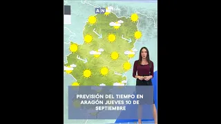 Aragon weather forecast, Thursday, September 10