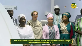 UN Staff Visit to Mame Elhadji Malick Sy Hospital, the Solar Power Plant, and the