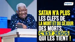 Satan no longer holds the keys to death and the underworld