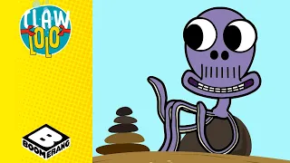 Calamaro misterioso 🎵 Ballo divertente con gli animali marini 🌊 | Clawlolo | Boomerang Italia