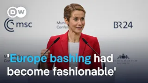 EU's Kallas refutes US portrayal of Europe in decline at MSC 2026 | DW News