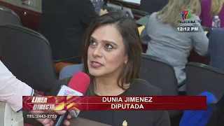 Libre Congresswoman Dunia Jiménez decries mass layoffs of party members without severance pay