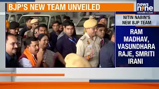 Nitin Nabin's New BJP Team: Ram Madhav, Smriti Irani, Vasundhara Raje Get Key Role