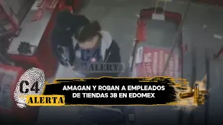 They use the same method! Robberies at Tiendas 3B stores in various neighborhoods of Ecatepec, Ed...