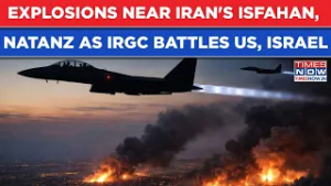 Iran War: Explosions Near Key Isfahan Natanz As IRGC Battles US' Epic Fury, Israel's Roaring Lion