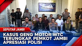 WTC MOTOR GANG CASE SOLVED, JAMBI CITY GOVERNMENT APPRECIATES POLICE