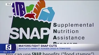 Nashville mayor urges Congress to reject further SNAP cuts
