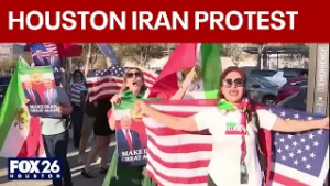 Iran protesters take to streets in Houston