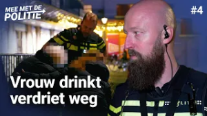 Vrouw aan drank door jarenlang huiselijk geweld, politie trekt man uit huis | Mee met de Politie #4