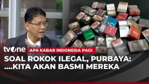 Purbaya Siapkan Langkah Tegas untuk Hadapi Rokok Ilegal | AKIP tvOne
