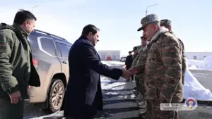 Սուրեն Պապիկյանն այցելել է N զորամիավորմանը ենթակա նորակառույց մոդուլային տիպի զորամաս