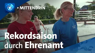 Erfolgsmodell Bürgerbad: Wie ehrenamtliche Helfer Rekorde brechen | tagesthemen mittendrin