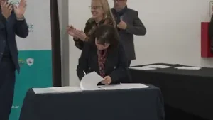 Firma de convenio entre Educación, Ministerio de Seguridad y Ejército Argentino