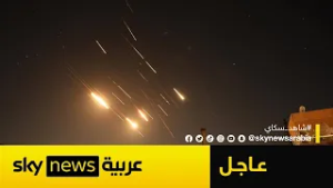 لقطات مباشرة.. رشقات صاروخية من إيران وصفارات الإنذار تدوي في إسرائيل