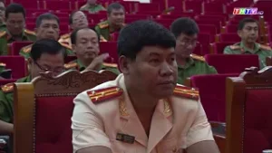 Công an Trà Vinh công bố quyết định của Bộ trưởng Bộ Công an về công tác cán bộ