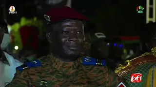 Nuit de la RPP : le Camarade Commandant Oumarou Yabré présent à la Place de la Révolution