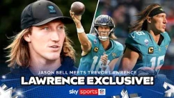 Trevor Lawrence discusses the Jaguars & Texans rivalry ahead of "dog fight" at NFL London