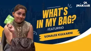 What's In My Bag With 'Apsara' Sonalee Kulkarni | Beauty | Fashion | 9x Jhakaas