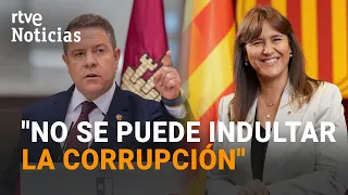 Government considers Borràs pardon "useful" and García-Page questions the decision | RTVE News