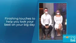 Finishing touches to help you look your best on your big day
