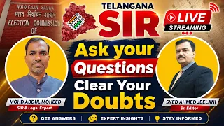 Telangana SIR Awareness Program | Complete Online & Offline Self Enumeration Guide
