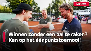 How a beginner beats a pro tennis player