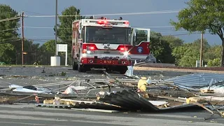 Severe storm damages parts of York County