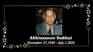 Death Announcement - Abhimanoo Sukhai
