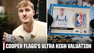 Cooper Flagg's one-of-one signed Topps debut card valued at $3.24M | Chasing Grails | SportsCenter
