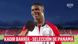 Bolivia vs Panamá| Kadir Barría habla de su primer gol en su primer partido con la 'Sele'
