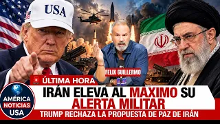 🚨IRÁN ELEVA AL MÁXIMO SU ALERTA MILITAR: Trump Rechaza La Propuesta De Paz De Irán