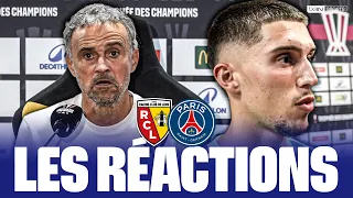 Luis Enrique POSITIVE despite the defeat, Risser PROUD... Reactions from RC Lens - PSG