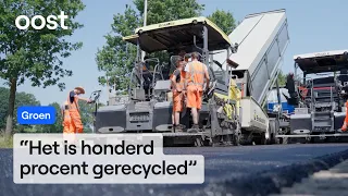 Yes, indeed! This is the asphalt of the future | RTV Oost