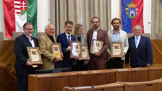 Nívódíjak a Benyovszky évfordulón