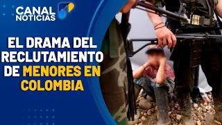 Recruitment of minors in Colombia: rise in cases in Cauca | Canal 1 News