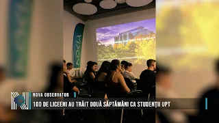 100 high school students lived like UPT students for two weeks