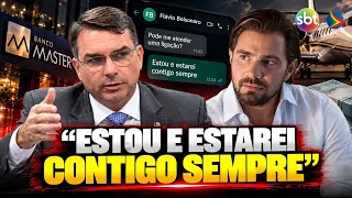 Flávio Bolsonaro tried to contact Vorcaro in the days before the banker's arrest, newspaper reveals