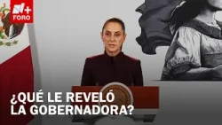 Sheinbaum claims Maru Campos revealed alleged corruption by César Jáuregui