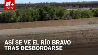 Rio Bravo overflows in Ciudad Juarez, affecting roads