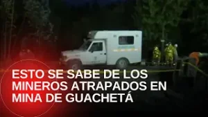 "No tenemos comunicación con ellos": delegado de Bomberos sobre mineros atrapados en Cundinamarca