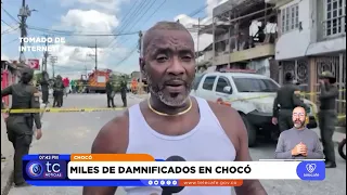 Chocó faces severe damage and thousands of families affected after earthquake