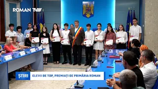 Elevii de top, premiați de Primăria Roman