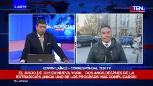 Día uno del  juicio del expresidente Juan Orlando Hernández.