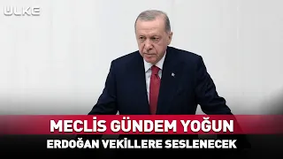 Parliament's Agenda is Packed! Erdoğan to Address Lawmakers