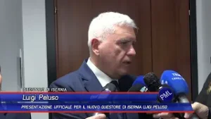 PRESENTAZIONE UFFICIALE PER IL NUOVO QUESTORE DI ISERNIA LUIGI PELUSO