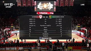 Stoiximan GBL 2025-2026 | Playoffs | 3ος Τελικός | Ολυμπιακός - Παναθηναϊκός AKTOR | Highlights