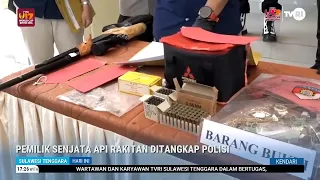POLICE ARREST OWNER OF HOMEMADE FIREARM