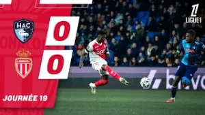 Résumé, Le Havre 0-0 AS Monaco - 19e journée